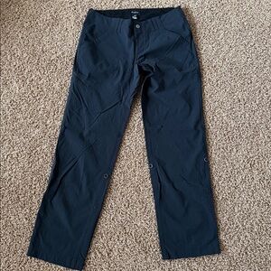 Marmot Black Outdoor Pants with adjustable length